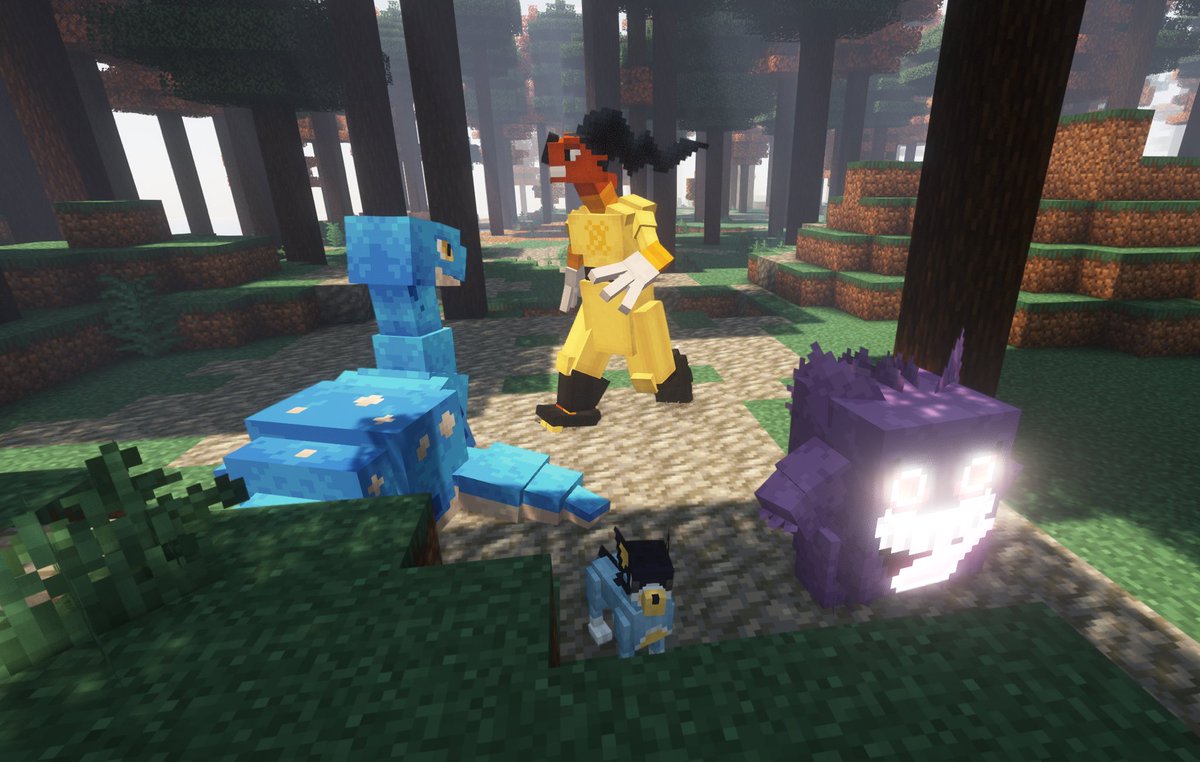 PlayMythicalMC's tweet photo. The memestrocity Pokémon have arrived! 

Live for the next week you can battle event Meme Pokemon in raids and hunt some down in the wild! 

https://t.co/5LIezhuymc https://t.co/wjEzrJBFCx