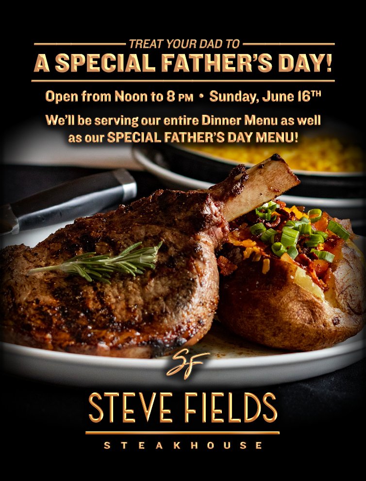 Steve Fields Steakhouse tweet media