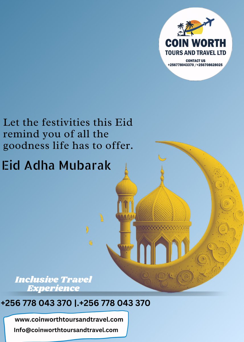 To the Muslim community, enjoy the day