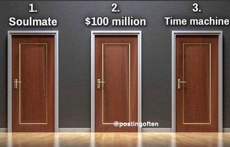 PostingOften's tweet photo. Which door would you open? https://t.co/VO9IIc6DHs