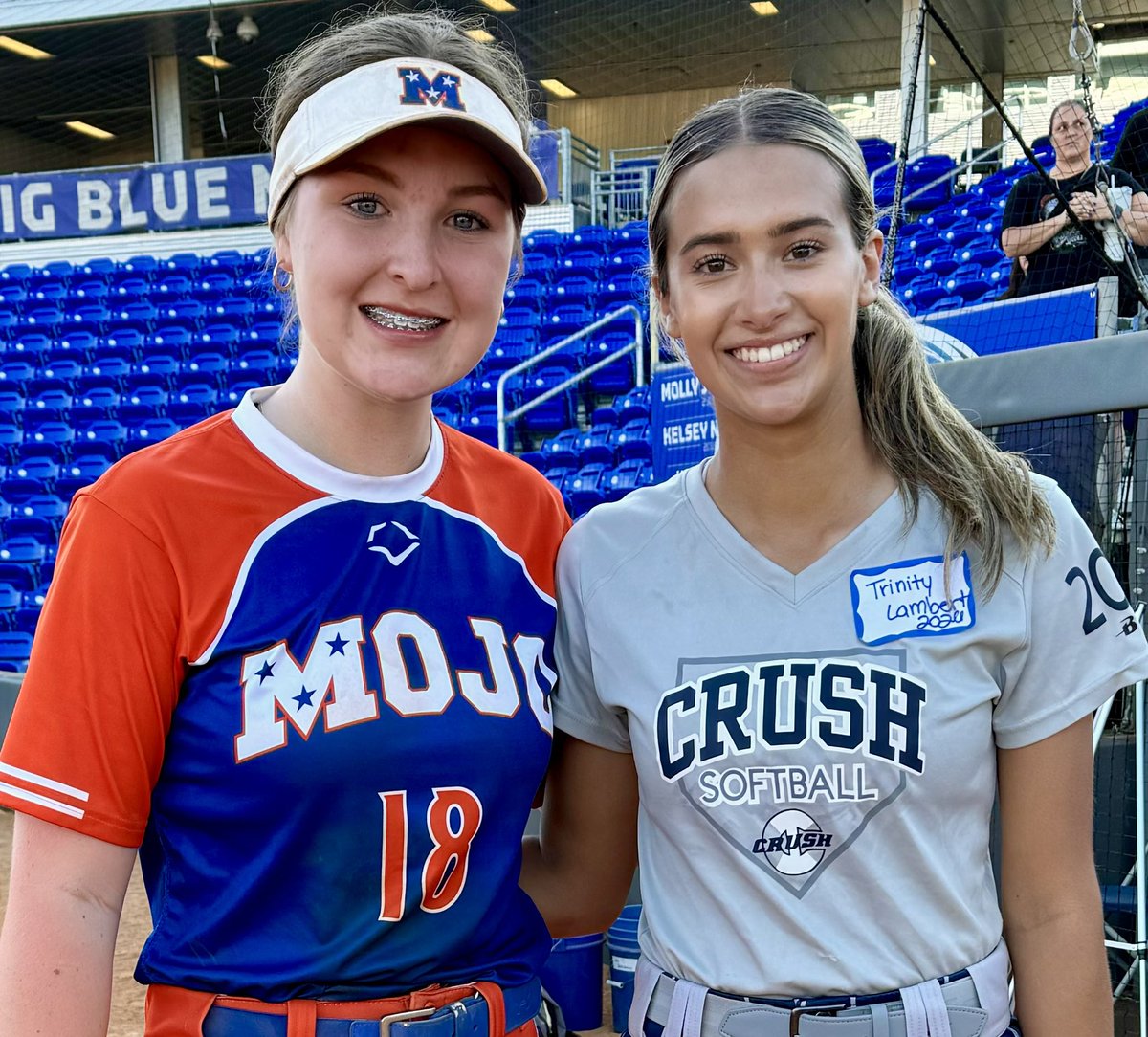 MSU Prospect Camp! Big thank you to <a href="/Coach_MGriff/">Coach Griff</a> , Coach Ybarra, and Coach T for having such a great! And thanks to <a href="/stevens031808/">Katelyn Stevens 2026</a> for catching me again!