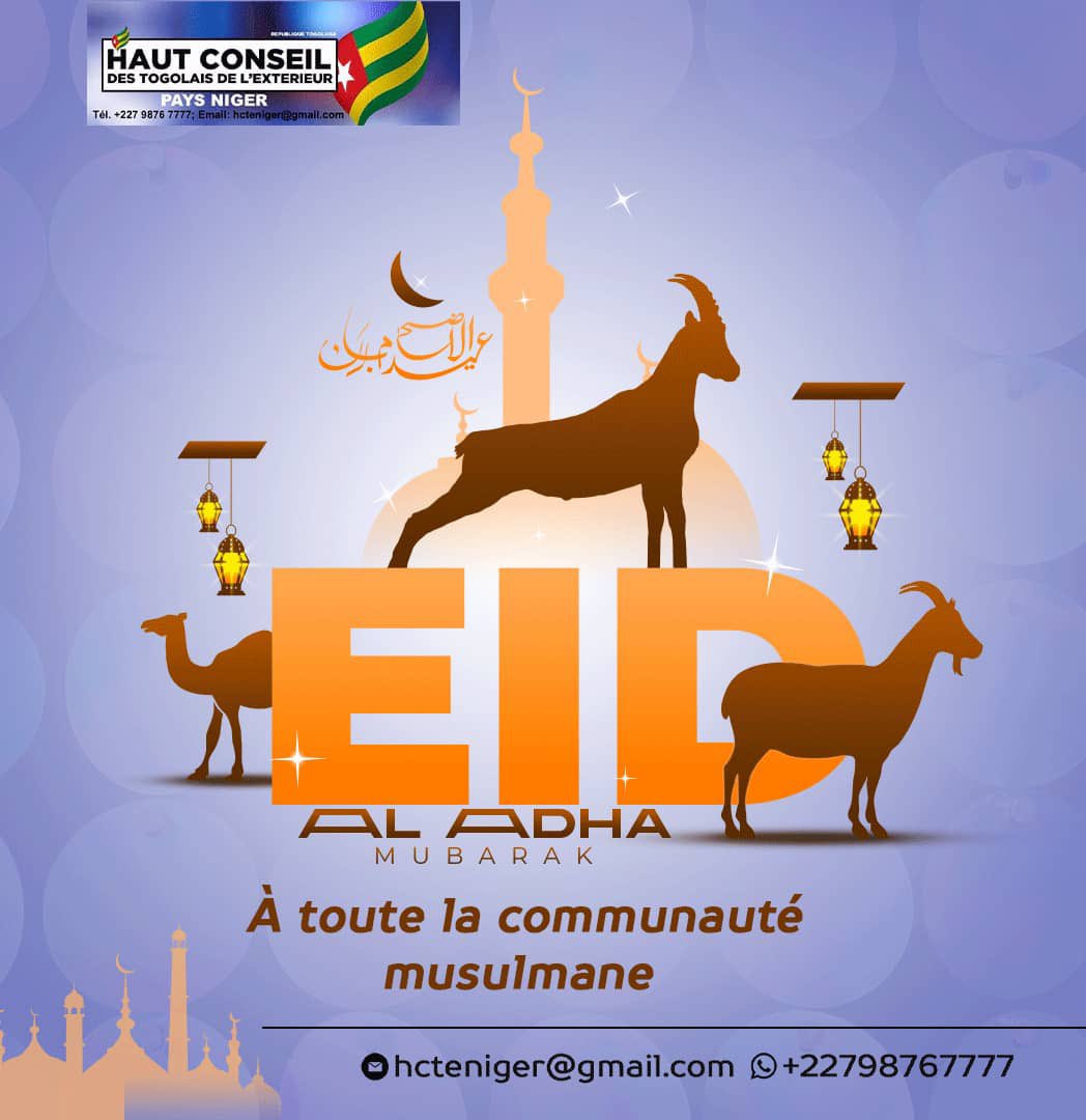 HcteNiger's tweet photo. Le Délégué Pays @EdemKanlekou souhaite une bonne fête à toute la communauté musulmane!
#Niger
#TgTwittos
@GouvTg 
@DiplomatieTogo
@FEGnassingbe https://t.co/ANw5wsuzNL