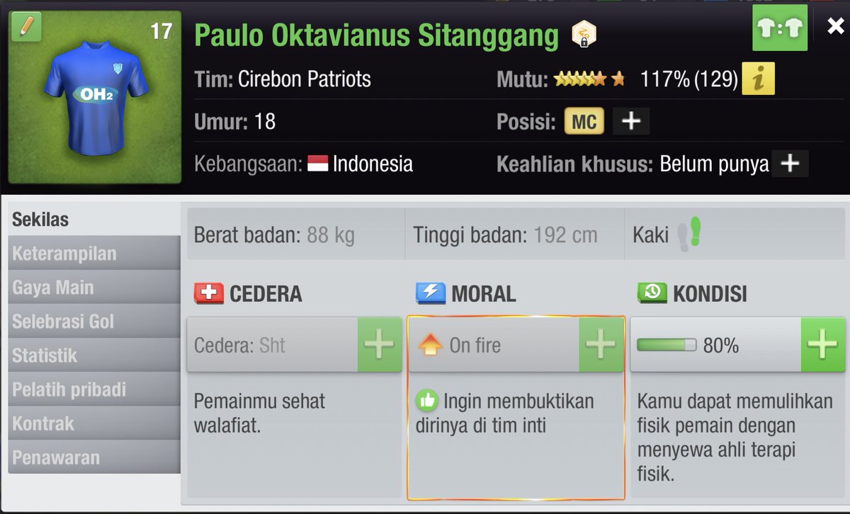 CirebonPatriots's tweet photo. 🎓 Lulusan Akademi 🎓

✍️ Kami dengan senang hati memberitahukan bahwa pemain akademi Paulo Oktavianus Sitanggang telah menandatangani kontrak seniornya dan akan bergabung dengan squad utama Cirebon Patriots

#COYP #Cirpslive

👉 https://t.co/GzQtIDkuHS https://t.co/bapcuWmYF6