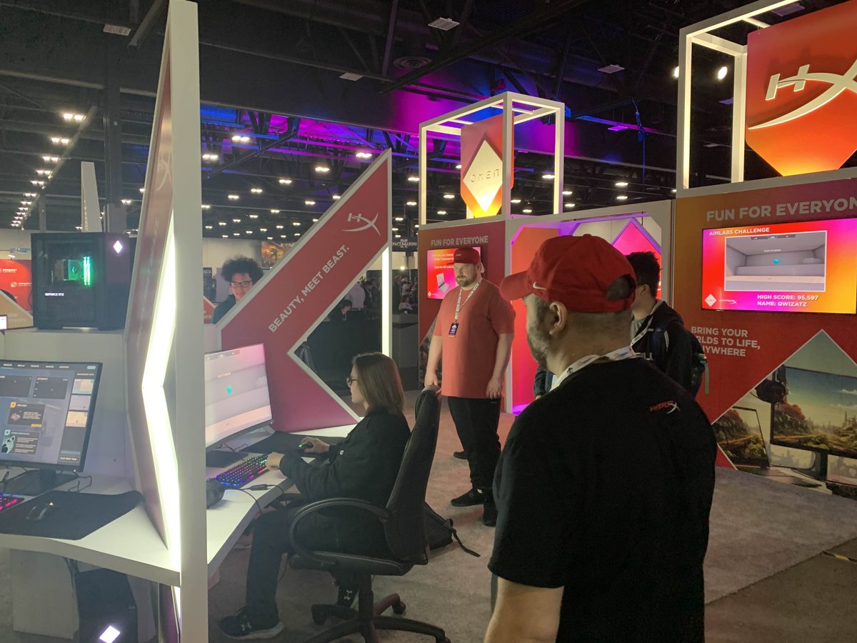 Day 2 of <a href="/gameconcanada/">GameConCanada</a> continues to be a blast! 

Come by the <a href="/OMENbyHP/">OMEN</a> &amp; <a href="/HyperX/">HyperX</a> booth for some amazing prizes and a chance to challenge <a href="/Halifax/">Halifax</a> in PUBG!