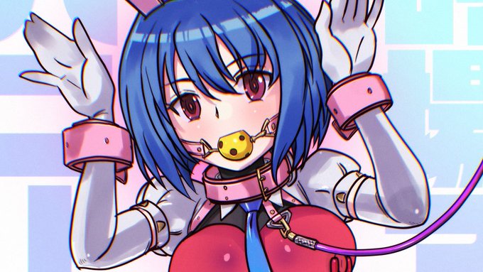 pixivFANBOXで首輪付きバニー的場アオイを公開しました! https://t.co/FBBcDkh2SI 