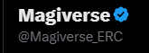 Magiverse_ERC's tweet photo. We are officially BLUE Check Verified for $MAGI 
#Metaverse #Magiverse https://t.co/mx0I1JOpK4