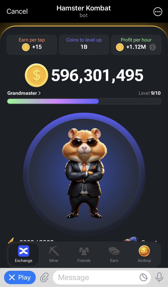 AmyJohn5233176's tweet photo. Hamster Kombat (HMSTR) đã được giao dịch trên sàn Gate với giá 0.39 USDT
Hamster Kombat là Game đang hot nhất trên Telegram với hơn 150 triệu người chơi, đang phát Airdrop miễn phí! Hãy nhanh tay đăng ký
https://t.co/ARtXAtpr5n
#hamsterkombat #notcoin #airdrop #P2E https://t.co/a04QjGHWq0