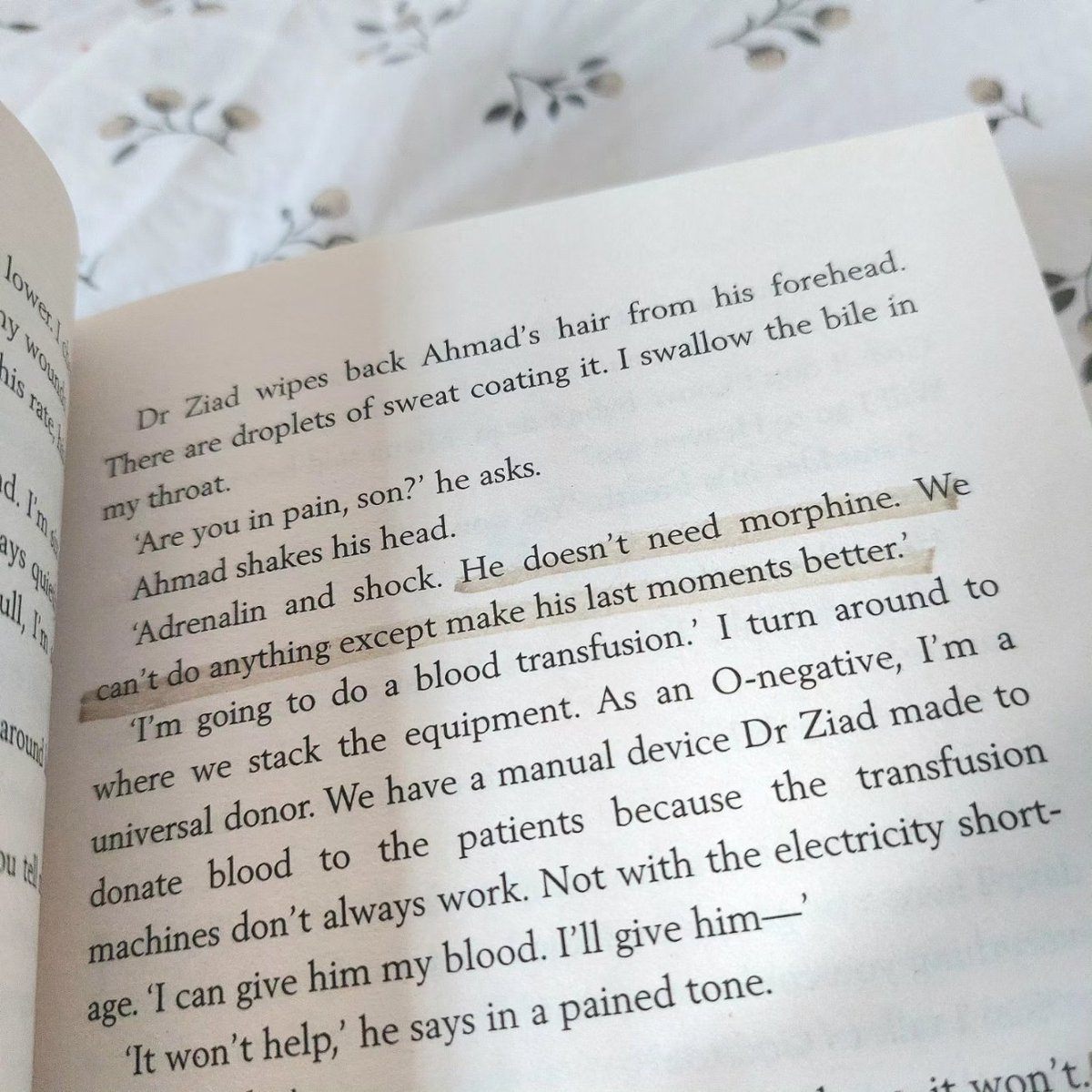 Di__baca's tweet photo. Morphine word hits differently now. Used to depend (A LOT) on morphine to comfort my late father when he was in pain. *brb* *crying* https://t.co/7WbX2xajug