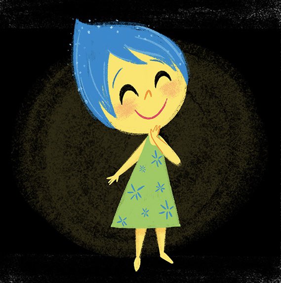 Absolutely loved #InsideOut2 😭 Here’s a little Joy from the archives 💛