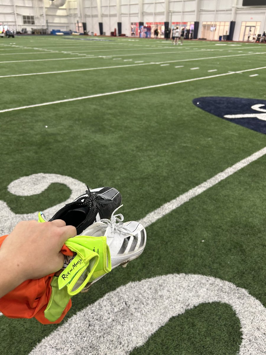 I had an amazing day at the <a href="/OleMissFB/">Ole Miss Football</a> camp today, I had a great experience with all the coaching staff helping me improve as a football player and as a athlete <a href="/CoachGMcDonald/">George McDonald</a>