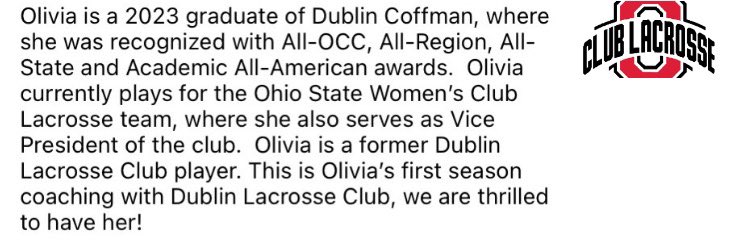 Dublin Lacrosse Club tweet media
