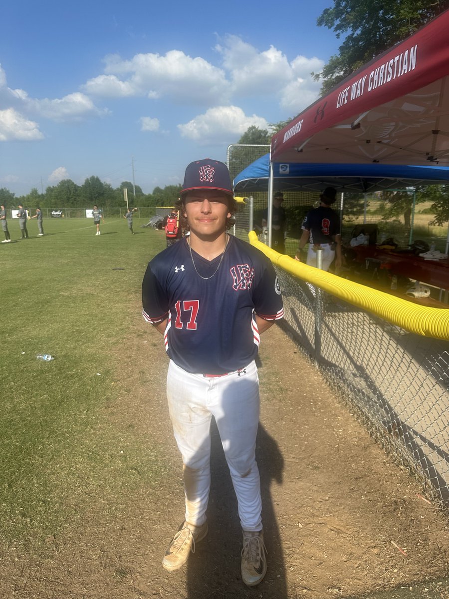 Five Tool Arkansas (@fivetoolar) on Twitter photo #ChadWolffClassic F: <a href="/WowFactorArk/">Wow Factor-Arkansas powered by EAP</a> 16U Troutman 11, US Nationals MidSouth Red 0
PoG: @jacksonbittle17 2-4, 2B
4.1 IP, 5 K, 0 ER on the mound
Hitter: <a href="/AndrewHillis02/">Andrew Hillis</a> 1-3 Walk-off #ChadWolffClassic F: <a href="/WowFactorArk/">Wow Factor-Arkansas powered by EAP</a> 16U Troutman 11, US Nationals MidSouth Red 0
PoG: @jacksonbittle17 2-4, 2B
4.1 IP, 5 K, 0 ER on the mound
Hitter: <a href="/AndrewHillis02/">Andrew Hillis</a> 1-3 Walk-off
