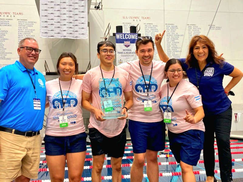 CHICAGO_ROSA's tweet photo. We are the swim champs🏊🏽‍♀️!! @ChicagoParks Swim Club is  @USASwimming National Parks and Recreation champions! Congratulations to our park coaches, park team, and parents!
@LucasOilStadium https://t.co/Ulilh4KWcP