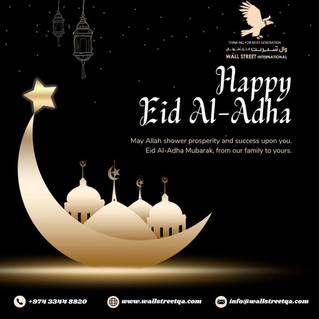 WallStreetqa's tweet photo. #HAPPY #EID #Al #ADHA
#WALL #STREET #INTERNATIONAL
#DOHA #QATAR https://t.co/bVy68l7x2H