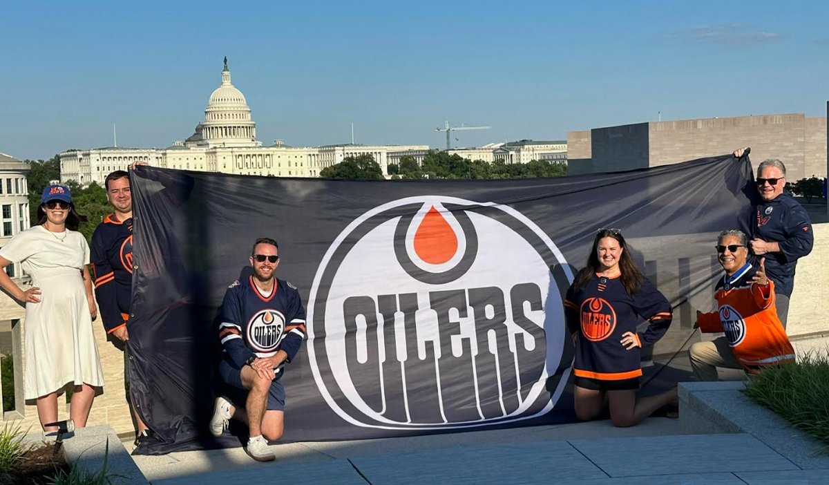 Alberta U.S. Office (@abintheusa) on Twitter photo We're rooting for you in DC <a href="/EdmontonOilers/">Edmonton Oilers</a>!
#StanleyCup #Game4 #ViewFrom501 #LetsGoOilers We're rooting for you in DC <a href="/EdmontonOilers/">Edmonton Oilers</a>!
#StanleyCup #Game4 #ViewFrom501 #LetsGoOilers