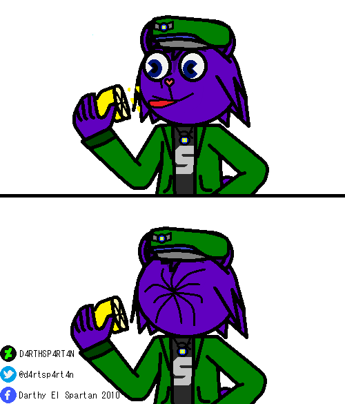 d4rthsp4rt4n's tweet photo. Darthy eats lemon [Meme]
#darthy #htfoc #happytreefriends #lemon_meme #fanart https://t.co/v3kUrwXNaf