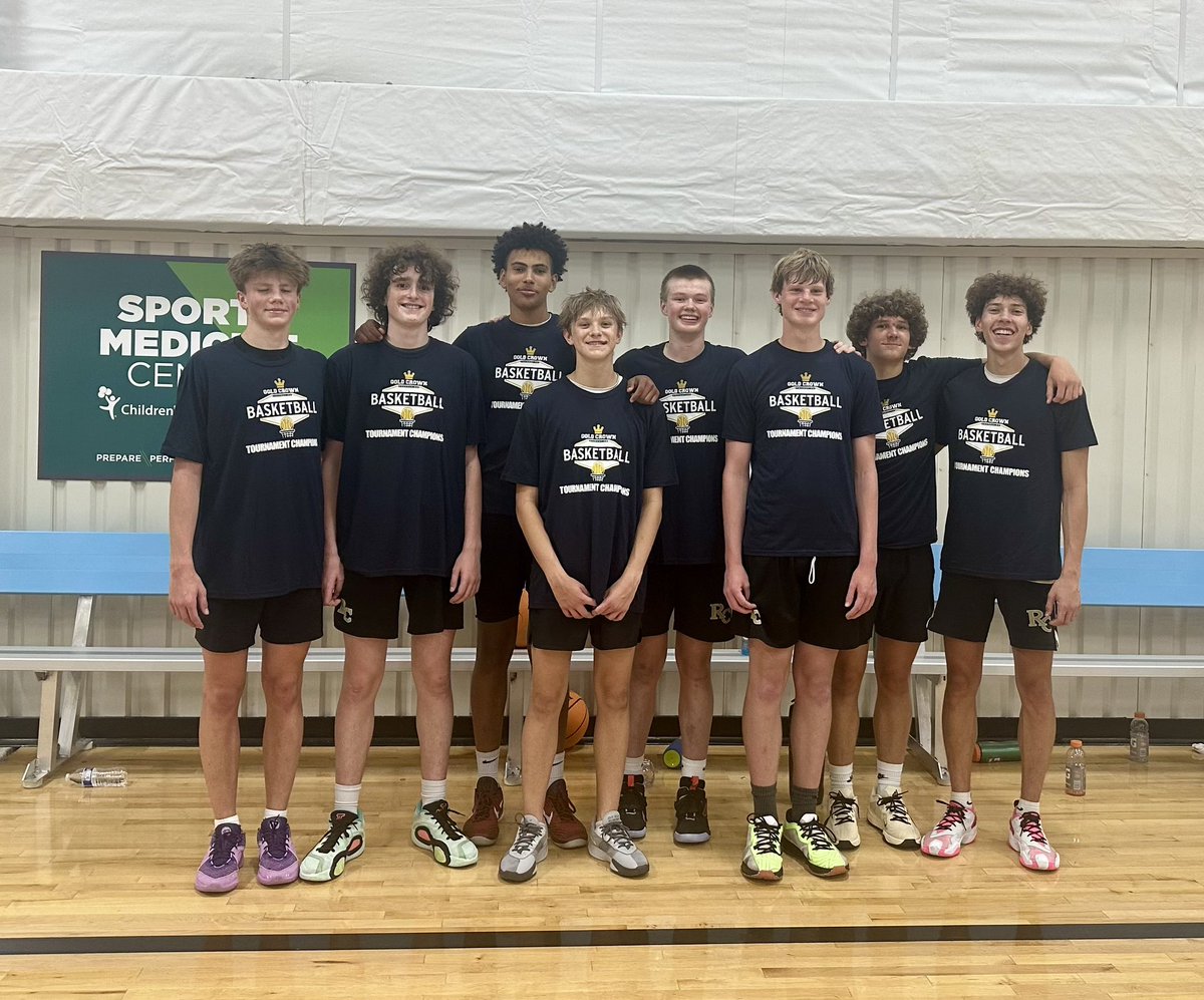 Congrats to coach ware and our JV squad winning the Gold Crown Summer Tournament this weekend! 🐆🏀 <a href="/gware23/">Gabe Ware</a> <a href="/RockCanyonHS/">Rock Canyon HS</a> <a href="/RockCanyonAD/">Tom Brieske</a>