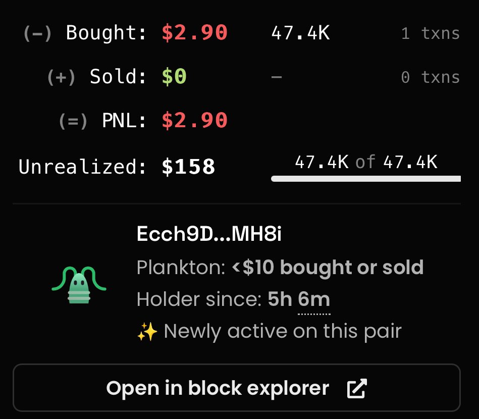 This guy did 54X on $Matrix with $2.90
Now his bag worth $158.