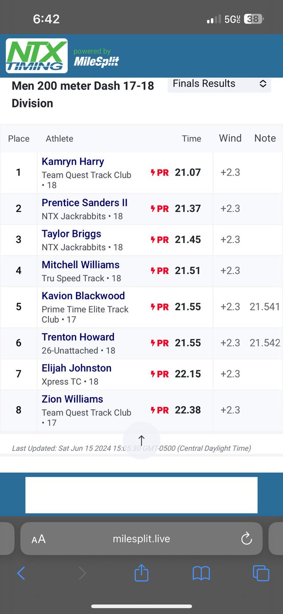 Kamryn Harry tweet media