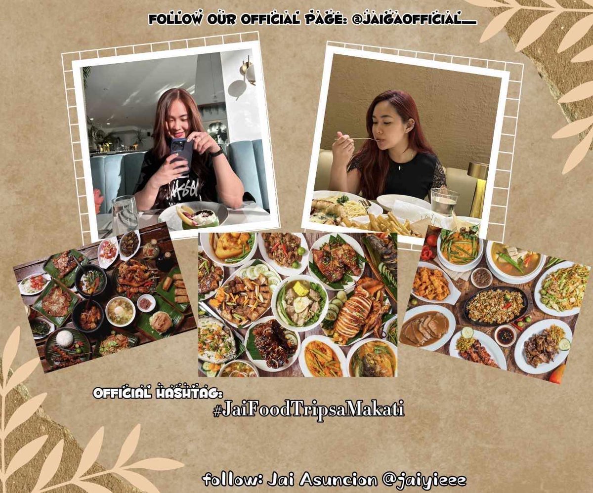 jaigaofficial_'s tweet photo. Good morning Fam! 
Happy Father’s Day to all our superheroes Dad! 

Today is @jaiyieee’s Twitter Party Day too
for her vlog. Join us in the TP using the HT

#JaiFoodTripsaMakati

🎥 Share. Like. Don’t Skip Ads. https://t.co/edfdtGMw7O