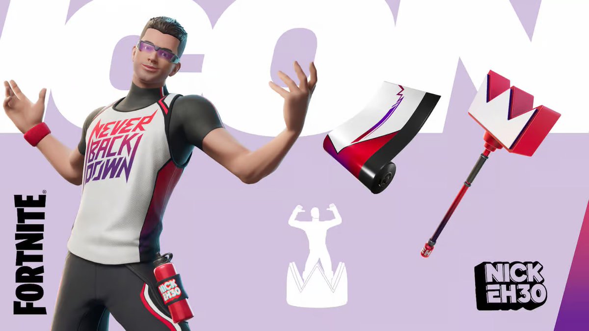 NoticiasSlost's tweet photo. Nick EH 30 ya disponible! Nueva tienda de fortnite! No olvides apoyar tus compras usando nuestro código Walter_SL en la tienda de Fortnite! Te agradecería mucho si me regalas tu apoyo ya que para mí es muy importante si me apoyas♥️

#Fortnite
#FortniteLeaks
#FortniteCh5S3
#FortniteC5S3Wrecked
#FortniteLeaks