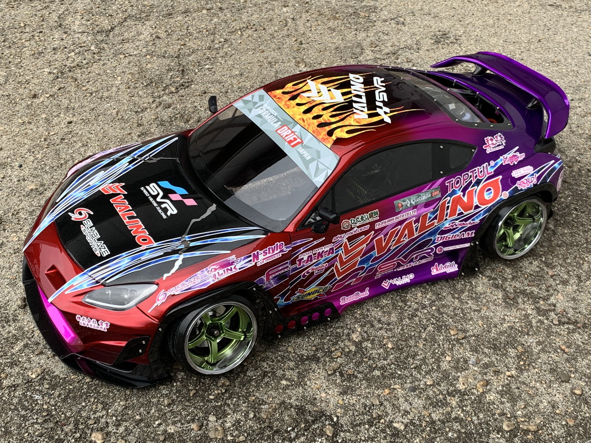アディクション GR86 中村直樹仕様 アディクション gr86 中村直樹仕様 ラジコンボディ