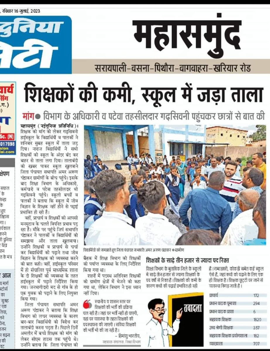 #33हजार_CGशिक्षकभर्ती_विज्ञापन_जारी_करो_सरकार
<a href="/drramansingh/">Dr Raman Singh</a>
<a href="/brijmohan_ag/">Brijmohan Agrawal</a>
<a href="/OPChoudhary_Ind/">OP Choudhary</a>
<a href="/vijaybaghelcg/">Vijay Baghel</a>
<a href="/PMOIndia/">PMO India</a> 
<a href="/narendramodi/">Narendra Modi</a> 
<a href="/IBC24News/">IBC24 News</a> 
<a href="/news24tvchannel/">News24</a> 
<a href="/triptisoni6194/">Tripti Soni</a>