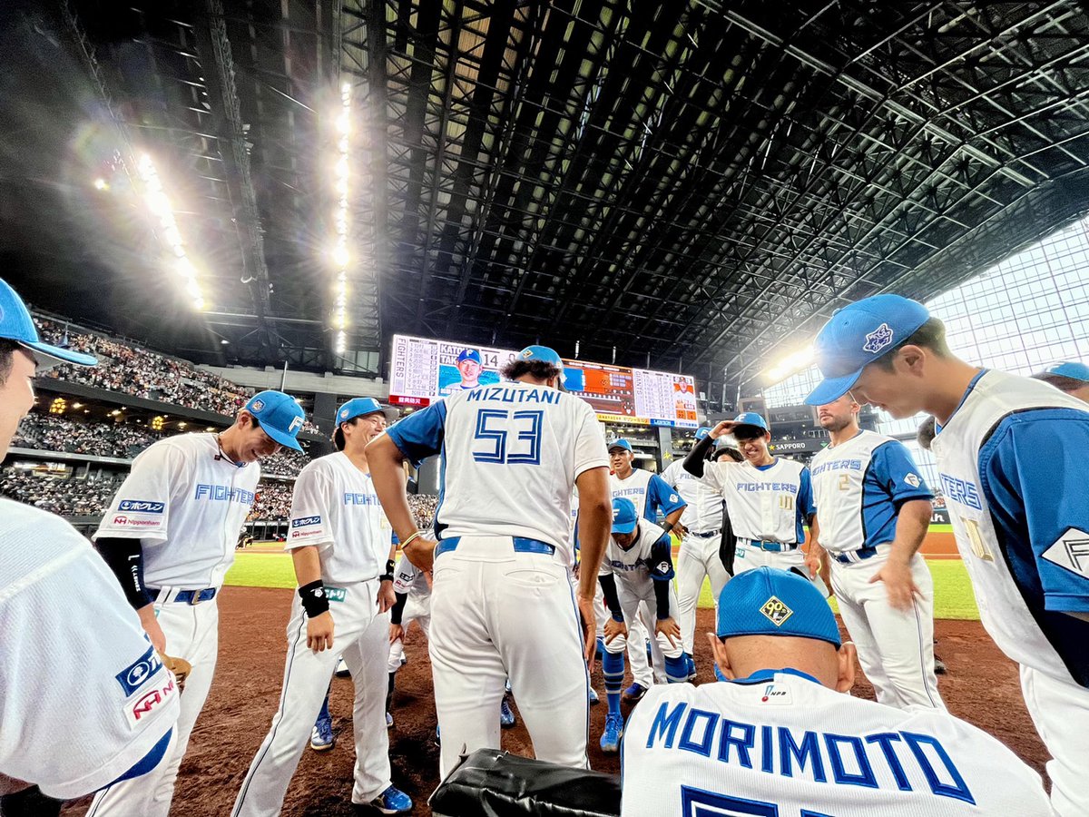 今日の声出しは #水谷瞬 選手📣 「今日は父の日なので、お父さんへの