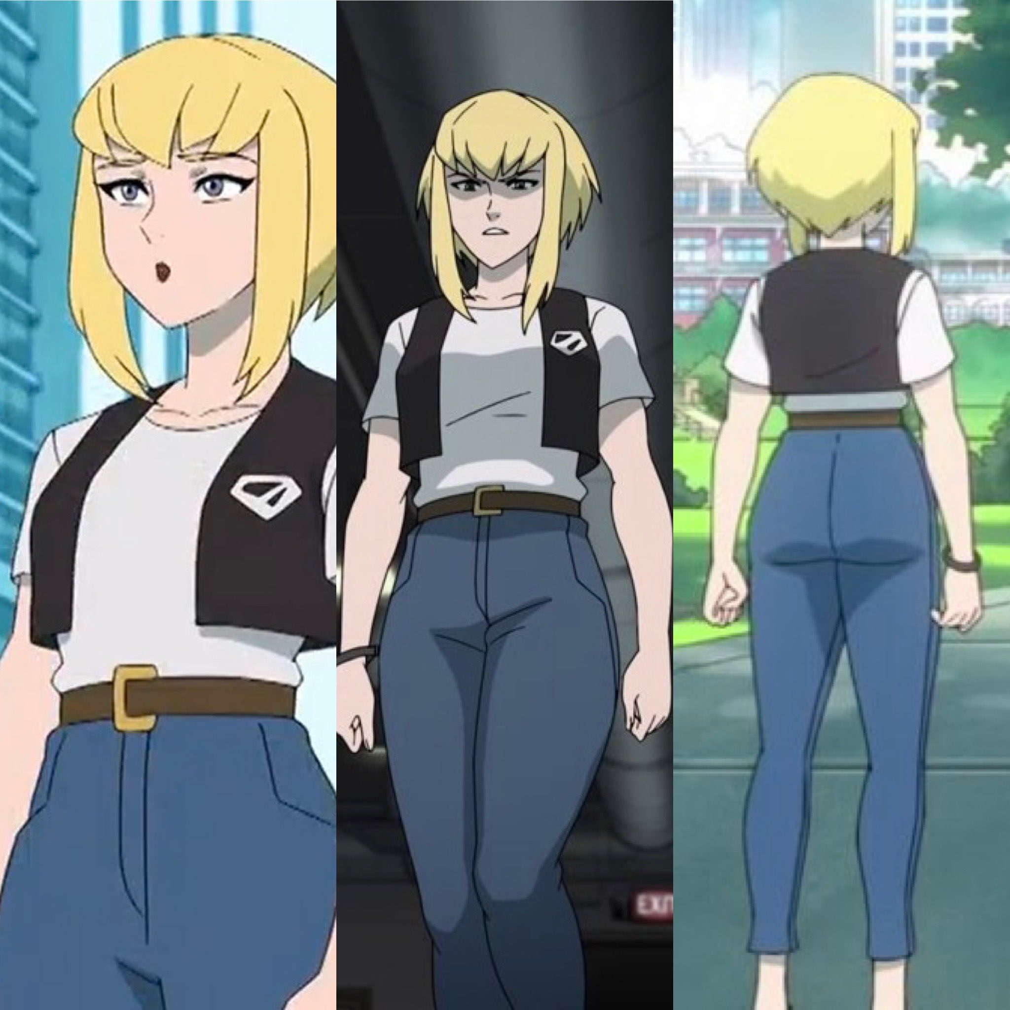 PridefulSin🫧 on X: “Android 18 Supergirl from the new My 