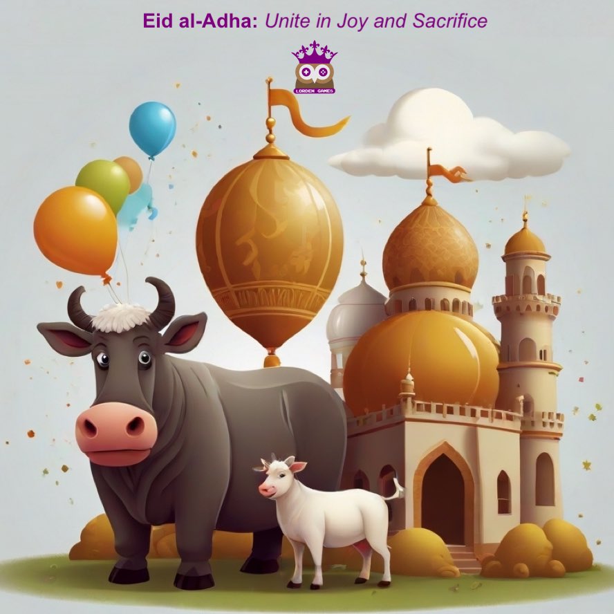 We wish all muslims a blessed Eid al-Adha! May this festival of sacrifice bring you and your loved ones joy, peace, and prosperity. Celebrate this special occasion with unity and love, and may your sacrifices be rewarded. Eid Mubarak!

#EidAlAdha #EidMubarak #CelebrateTogether