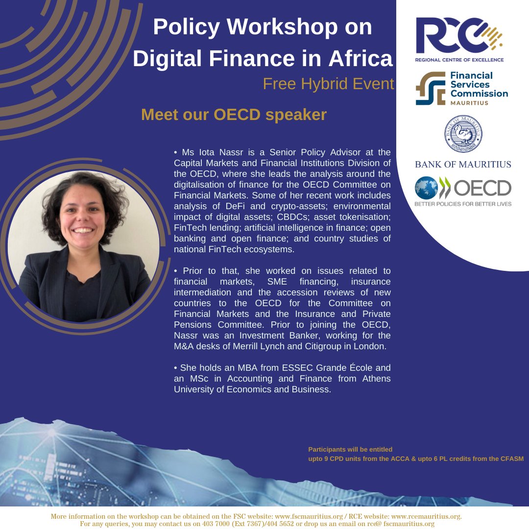 Regional Centre of Excellence, Mauritius (‘RCE’) tweet media