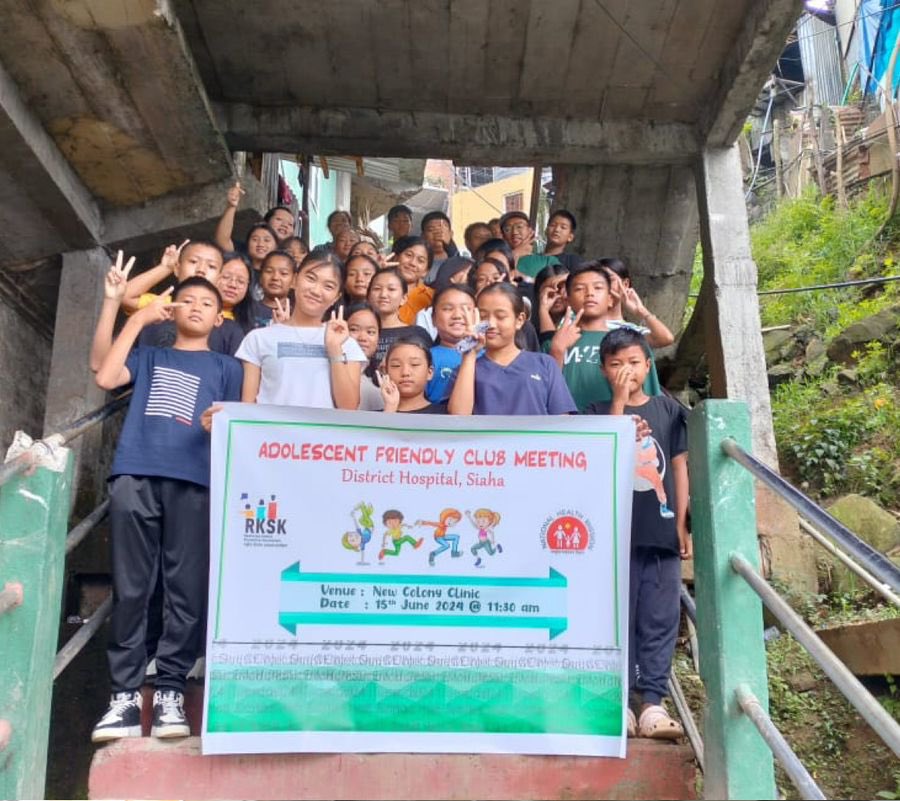 ZoyaAliRizvi's tweet photo. Involving/informing #adolescents in #Mizoram thru AFC meetings, training ANMs on #PeerEducator support +informing young people of #AFHCs services in #Haryana, celebrating #AHWD in #Arunachal ; activities continue in #RKSK to support adolescents @nhmmizoram @NHMHRY @ArunachalNhm https://t.co/ggVwfrc97f