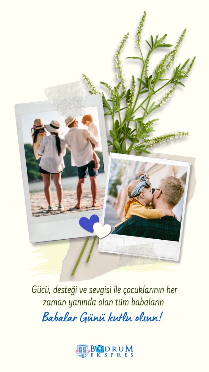 Babalar, ailelerimizin temel taşlarıdır. Onlar bizim kahramanlarımız, rehberlerimiz ve destekçilerimizdir. Babalar Gününüz Kutlu Olsun!

#BabalarGünü #BabaSevgisi  #BabalarGünüKutluOlsun