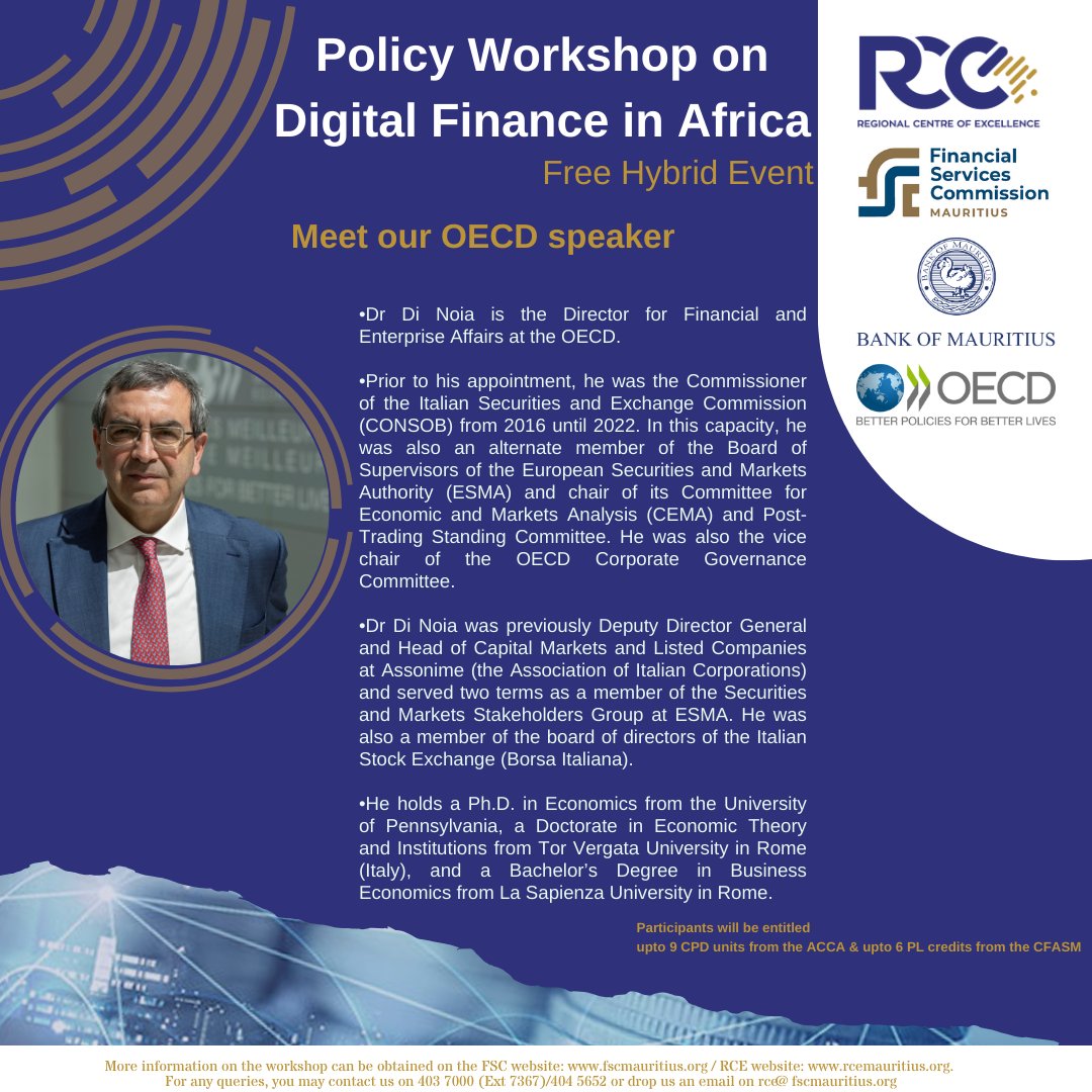 Regional Centre of Excellence, Mauritius (‘RCE’) tweet media