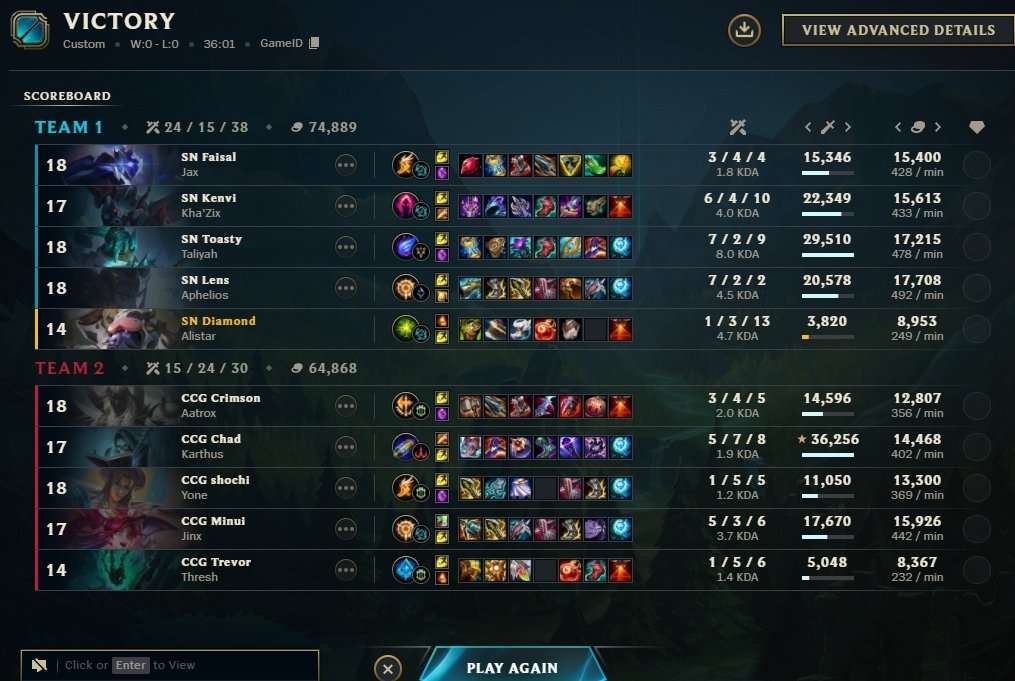 nice dub feels good to be playing again :D alistar gaming at 1am 🤠