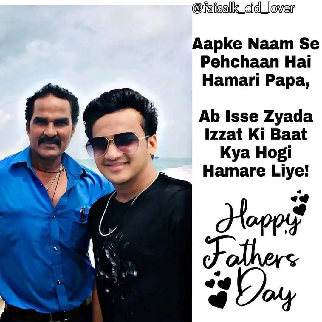 anamikasingh109's tweet image. Aapke Naam Se Pehchaan Hai Hamari Papa😍😍😍😍😍😍😍😍😍😍
Happy Father&apos;s Day to all the loving fathers 🙏
@faisalkofficial 
#fkarmy #faisalk_cid_lover #happyfathersday #fathersday