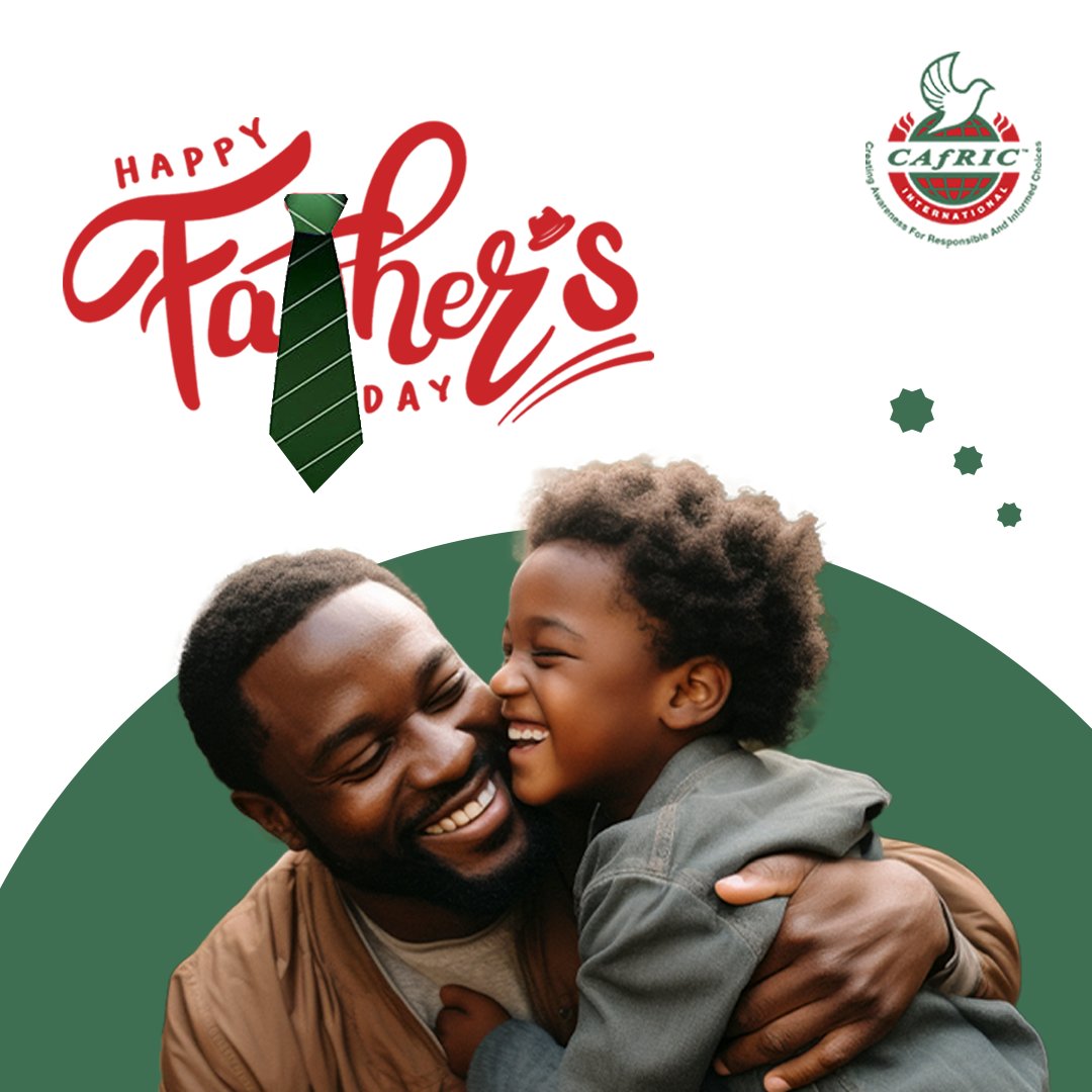 CAfRICCentre's tweet photo. "A father is neither an anchor to hold us back nor a sail to take us there, but a guiding light whose love shows us the way."

Wishing all amazing dads a Happy Father's Day. You deserve all the happiness, appreciation, endless joy and love. 

#HappyFathersDay https://t.co/jNyI2fjNEl