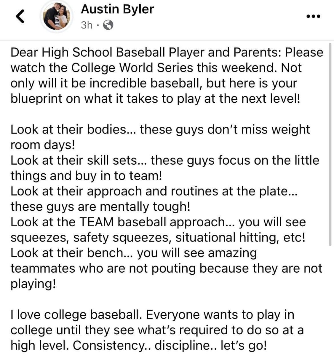 Calvary Baptist Baseball tweet media