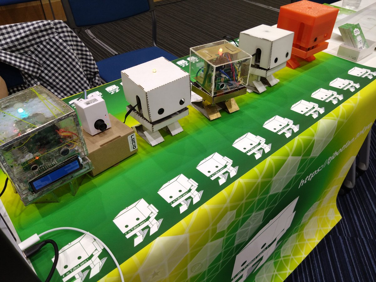 hayakumi8893's tweet image. TJBot展示中です🤖
#TJBotzero #ゆるメカトロ