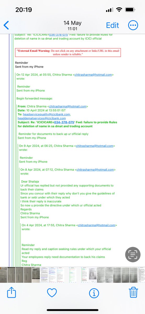 Chitra Sharma (@chitrajaypee) on Twitter photo <a href="/ICICI_Direct/">ICICI Direct</a> as per ur tweet u have replied but is ur reply addressing d complaint or any irrelevant reply from ur end should b taken God’s word just to ch lose my complaint. Is this d ethics and ethos icici defends? Y everyone is silent but not accept d wrong <a href="/ICICI_Direct/">ICICI Direct</a> as per ur tweet u have replied but is ur reply addressing d complaint or any irrelevant reply from ur end should b taken God’s word just to ch lose my complaint. Is this d ethics and ethos icici defends? Y everyone is silent but not accept d wrong