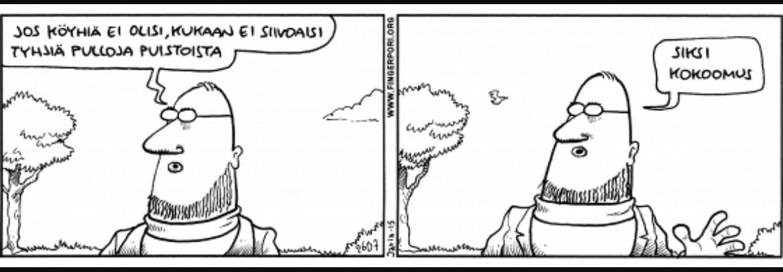 jann3ant's tweet photo. Jostain kumman syystä aamukahvi ei maistunut tän luettua enää niin hyvälle. https://t.co/DeVKw4X3ra