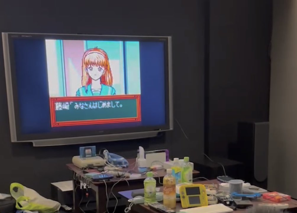 SooglePlay's tweet photo. 2024/6/15
レトロゲーム回"携帯ゲーム篇"
お集まりいただきありがとうございました。
個人的にやりたかった企画でもあるので、
このメンバーで実現できて嬉しかったです。
・WaveRace4人対戦
・ヨッシーのクッキー4人対戦
・ポンコツタンク3人対戦
・鋼鉄帝国GBA
・ときメモPocket カルチャー編　など https://t.co/mDv3swNfOe