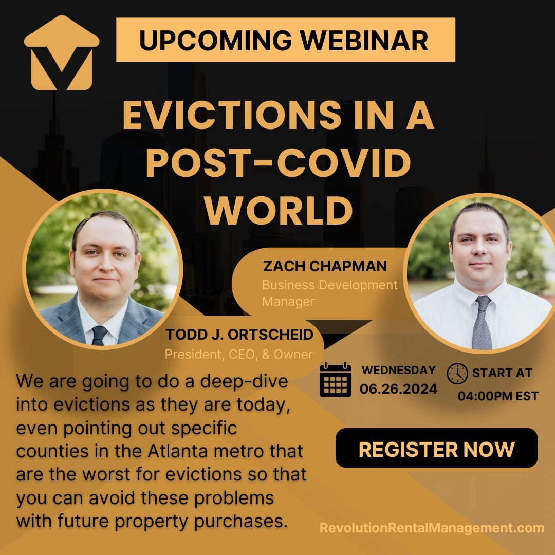 CentralGeorgia1's tweet image. 🚨 Webinar Alert: "Evictions in a Post-COVID World" 🚨

📅 Date: June 26 | ⏰ Time: 4 PM EST

🔗 Register Now to secure your spot: bit.ly/4bWgUYN

Don’t miss out on this essential session for every property investor! #EvictionLaw #LandlordTips #PostCovidWorld #Webinar