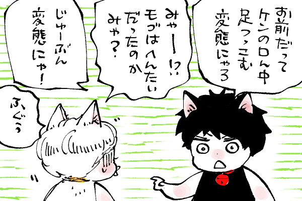 🐱キラキラにゃんこ生活
へんたい🧑とへんたい😺で問題なし👌 