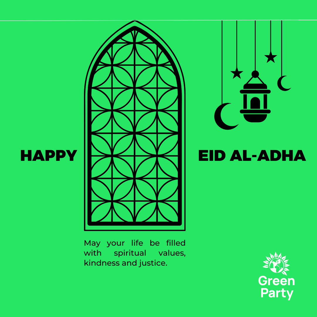 🌍Eid al-Adha Mubarak from the Muslim Greens! 🌱
Wishing everyone a joyful feast filled with compassion, community, and sustainable vibes. #EidMubarak #GreenEid #SustainableEid