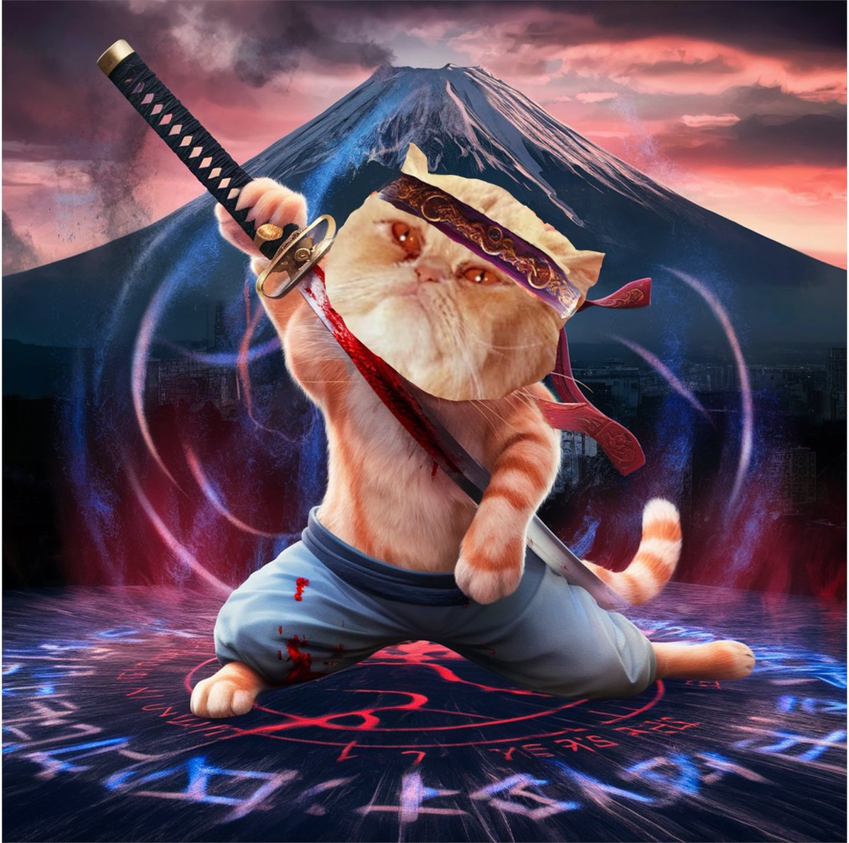 Markets bleeding, so Butternut decides to train in Japan and sharpen one of her ultimate moves 😼

Rune Demon Art : Technique Deployment

Seppuku in June and Go Away 😹😹