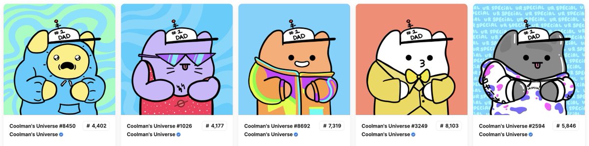 Happy Father's Day to all the Cool Dads from <a href="/CoolmanUniverse/">Coolman's Universe</a> 

Let's 👀 see them Dad Hats