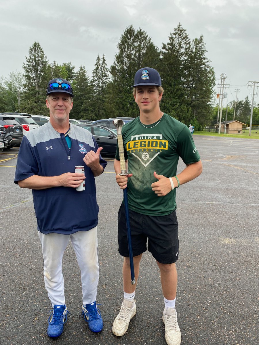 Minneapolis Cobras (@cobras_baseball) on Twitter photo After Snakes drop game 1 to Hartford we bounce back behind one of the great performances in 🐍 history to win 18-2 over the Loons. <a href="/GeorgeM24996360/">George McIntyre</a> goes 4-5, 2 2B, 3B, grand slam and 7 rbis. (D-Mase also goes CG) #BEHOLD After Snakes drop game 1 to Hartford we bounce back behind one of the great performances in 🐍 history to win 18-2 over the Loons. <a href="/GeorgeM24996360/">George McIntyre</a> goes 4-5, 2 2B, 3B, grand slam and 7 rbis. (D-Mase also goes CG) #BEHOLD