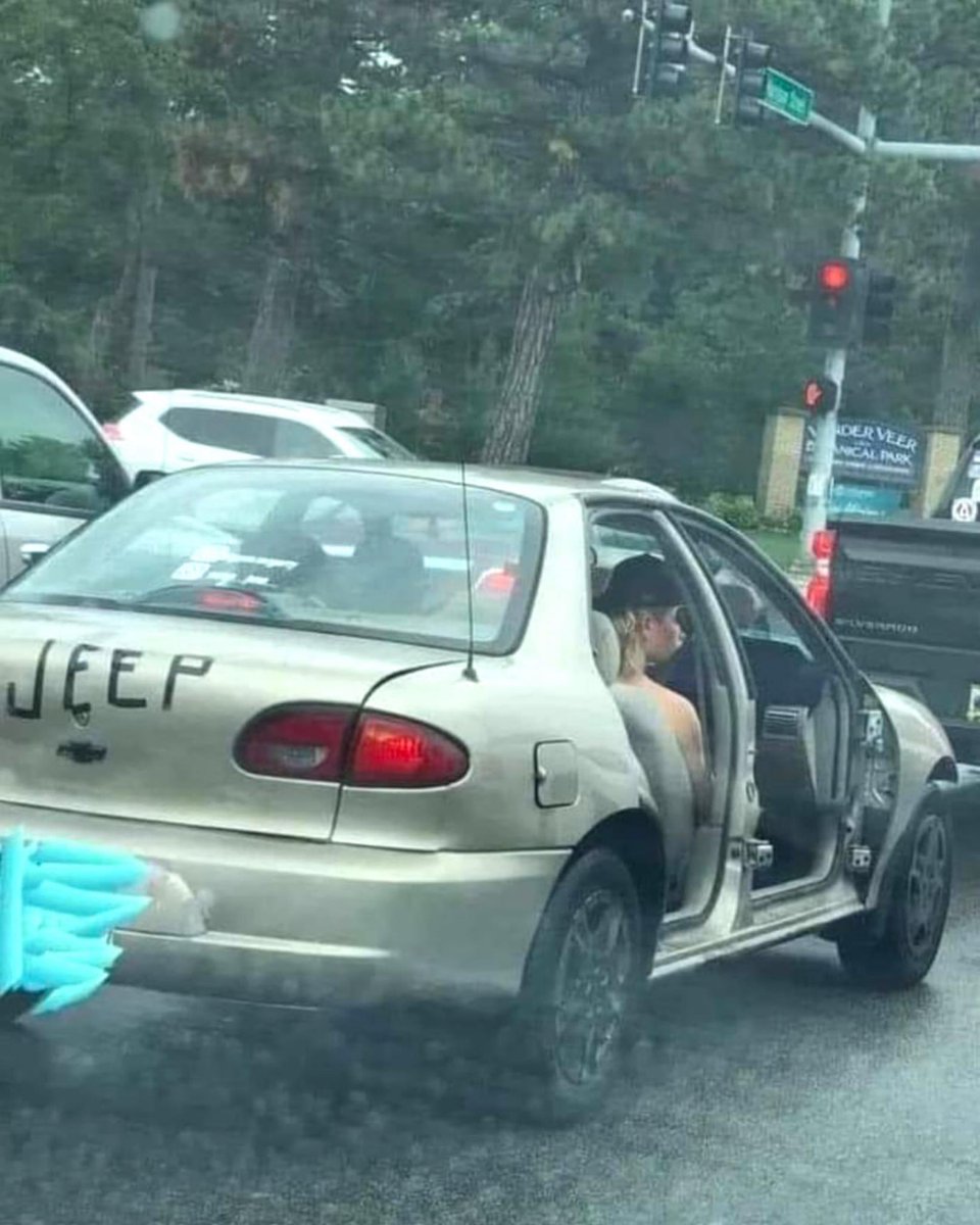 If men can identify as women, then this Chevy can identify as a Jeep 🤷‍♂️