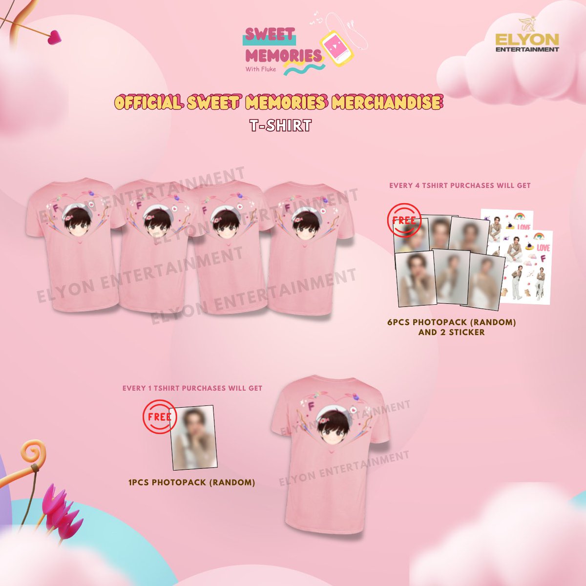 ElyonManagement's tweet photo. Merchandise Fluke Special event Sweet memories available on https://t.co/eoQ9ptc3hI

Stay tune on June 16,2024
Time : 01.00 p.m (GMT+7) Thailand time/Jakarta time.

Happy shopping ✨

#sweetmemorieswithflukeinjakarta #เจ้าแก้มก้อน https://t.co/GO7DL3HzcO